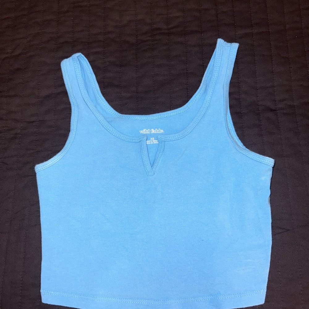 Wild Fable Sky Blue Tank Top